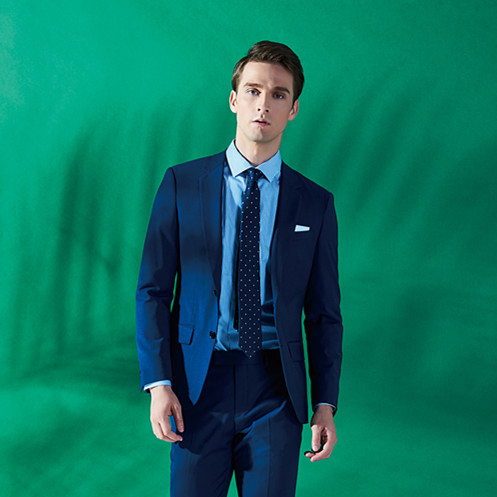 Nuolang Men Business Suit 14
