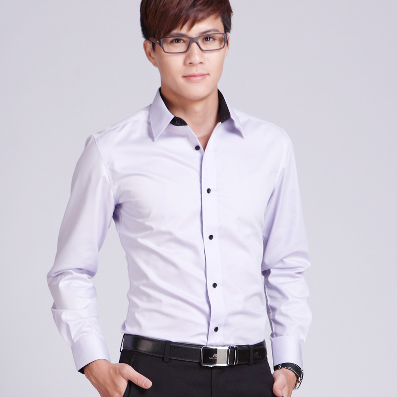 Men Long-sleeves Business Shirt