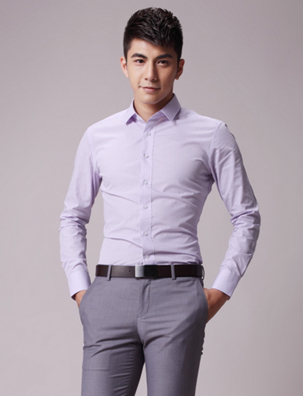 Men Long-sleeves Business Shirt