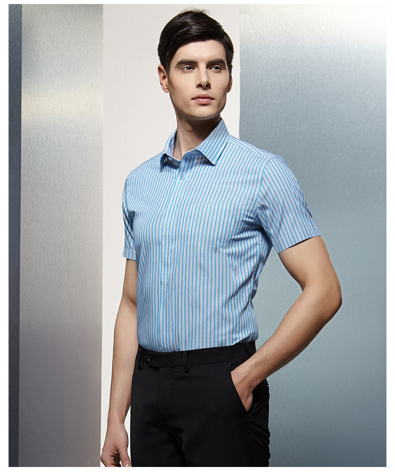 Men Short-sleeves Business Shirt