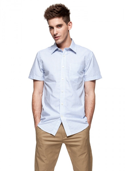 Men Short-sleeves Business Shirt
