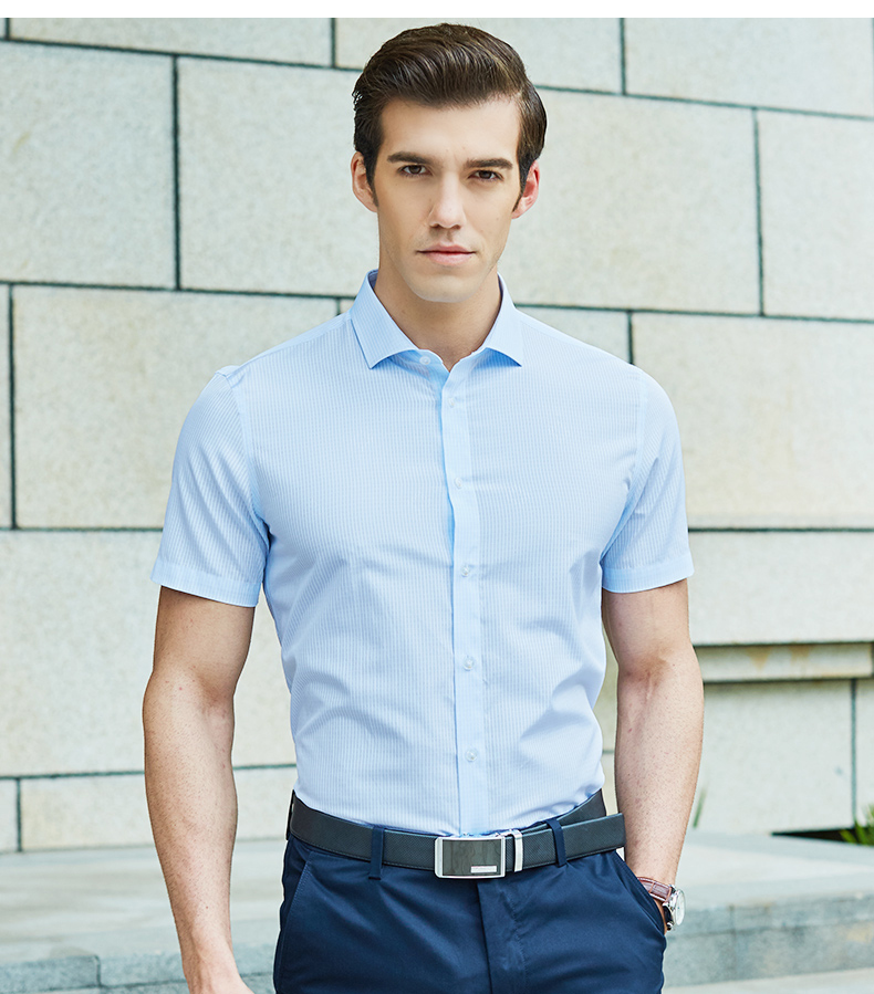 Men Short-sleeves Business Shirt