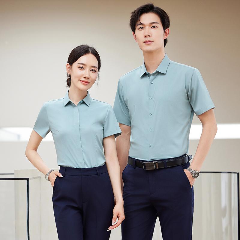 Men Short-sleeves Business Shirt