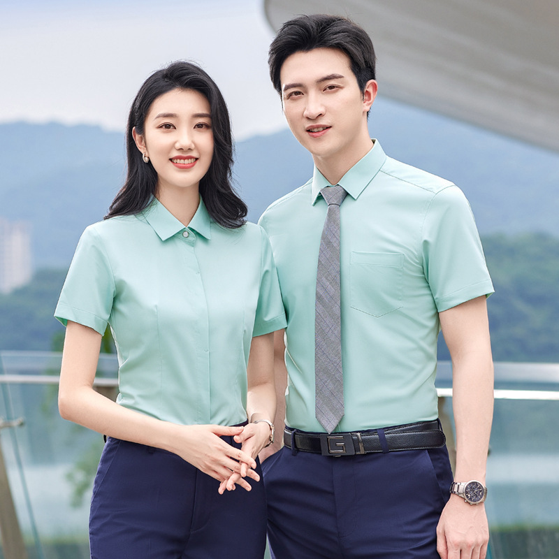 Men Short-sleeves Business Shirt
